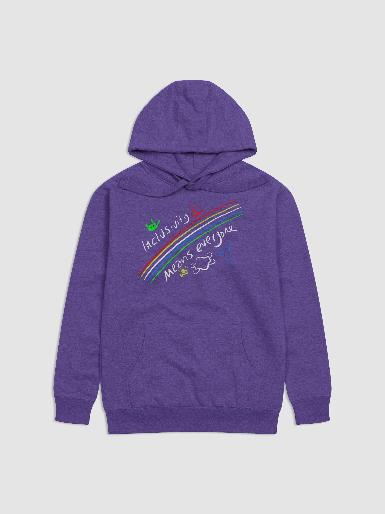 Inclusivity Means Everyone hoodie product image (3)