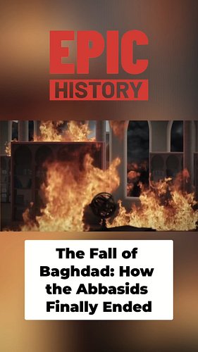 The Mongols didn't just conquer Baghdad — they erased a civilisation. In 1258, Hulagu Khan's forces stormed the greatest city...