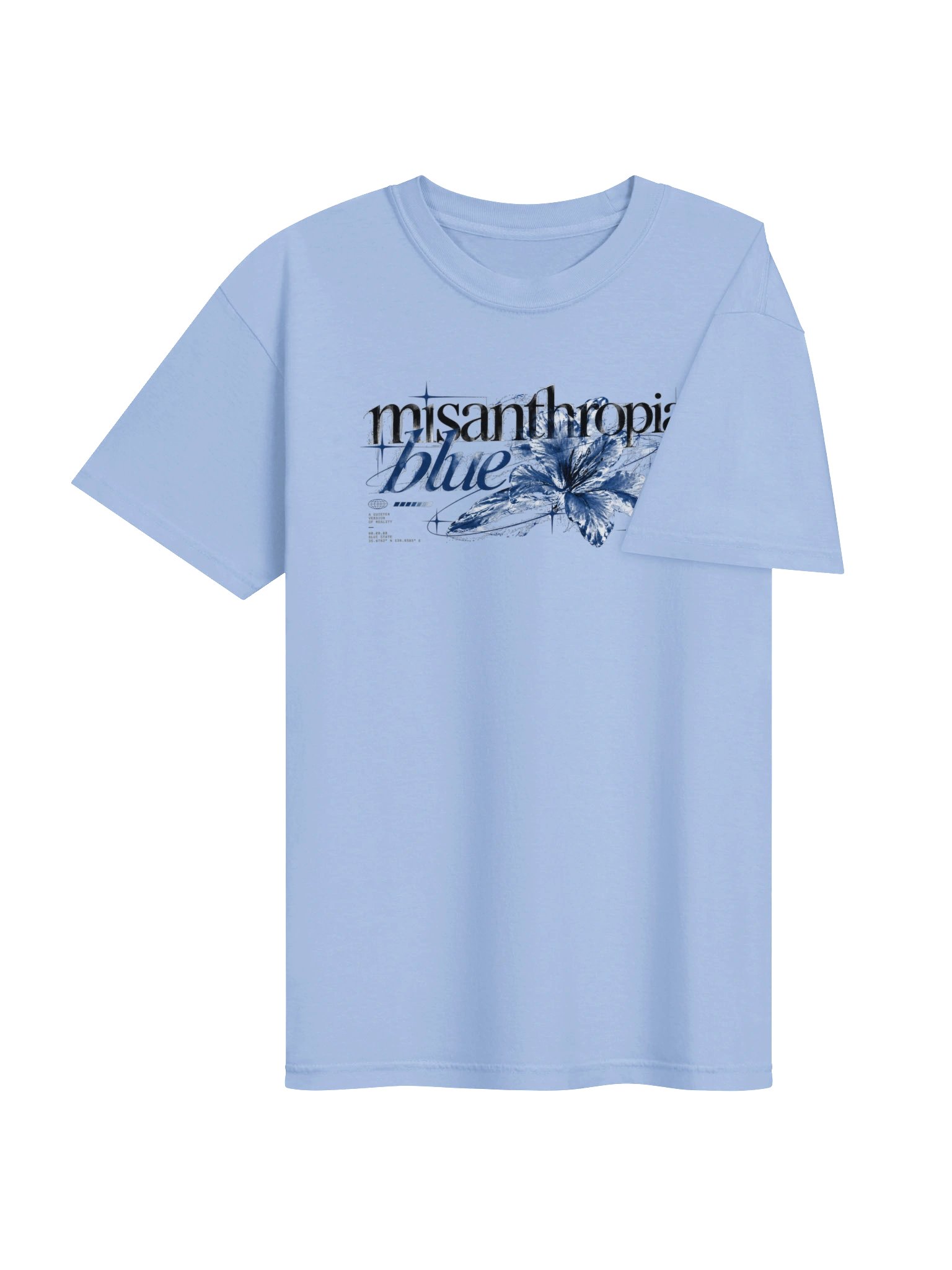MISANTHROPIA BLUE TEE product image (12)
