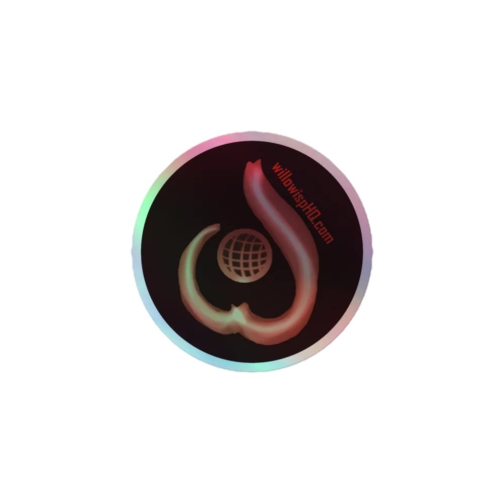 WILLOWISP Sticker (intern red) product image (1)