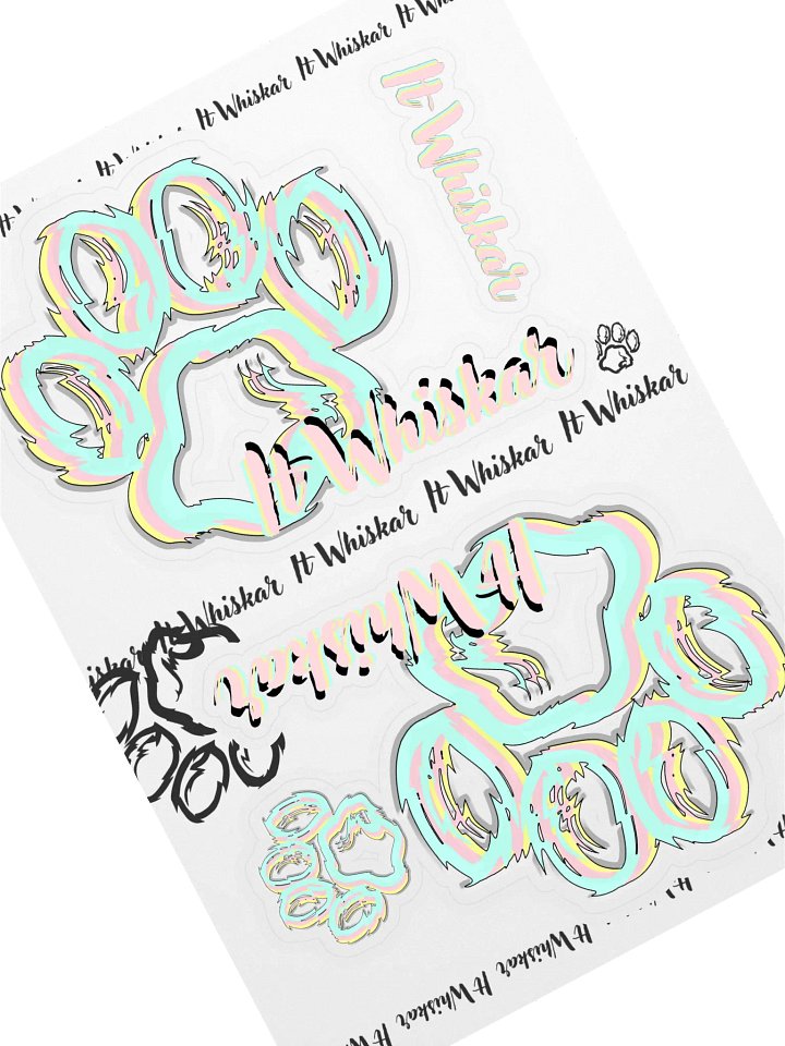 ItWhiskar - Paw Stickers! product image (1)