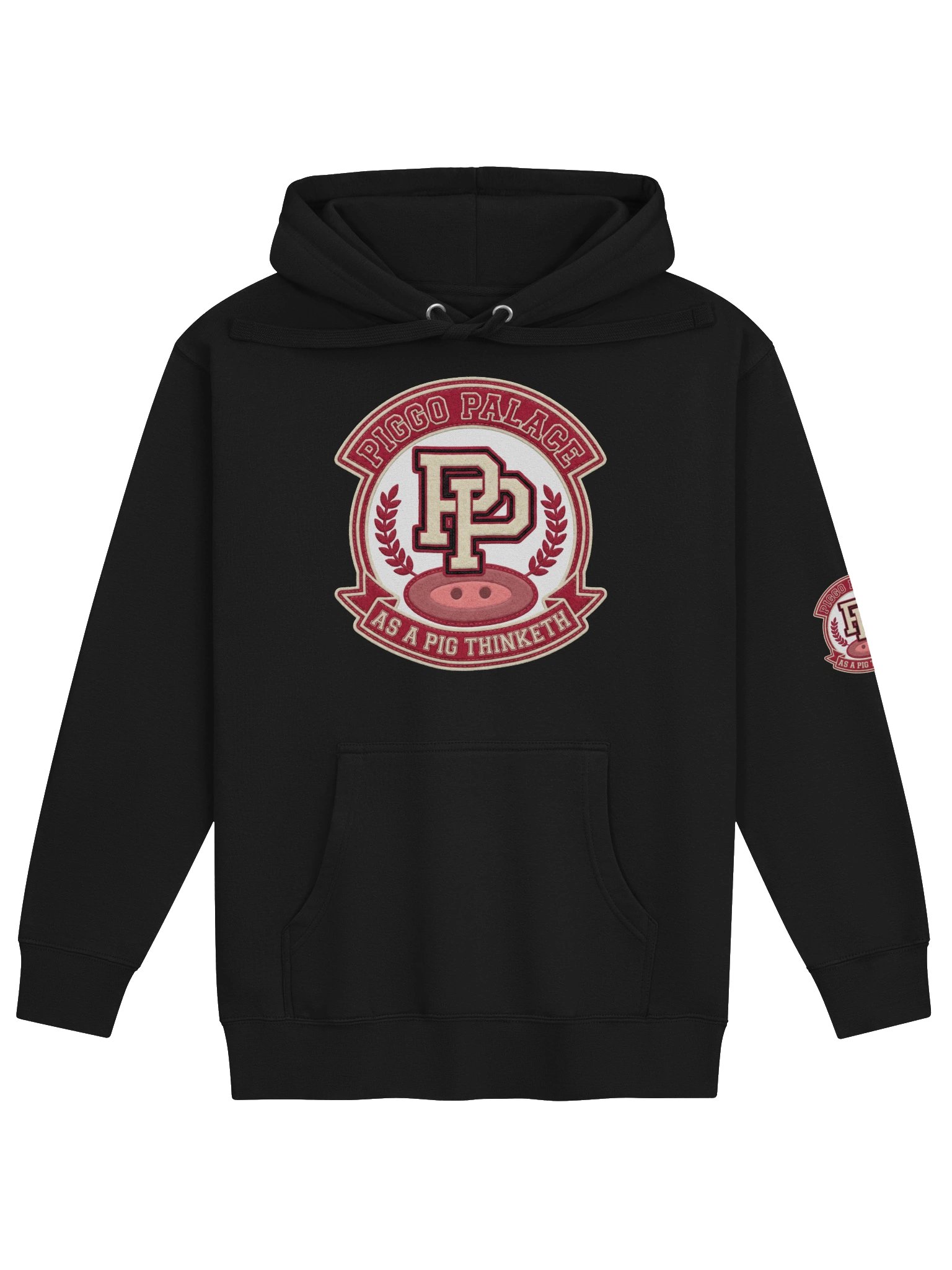 Piggo Palace Varsity Hoodie product image (1)