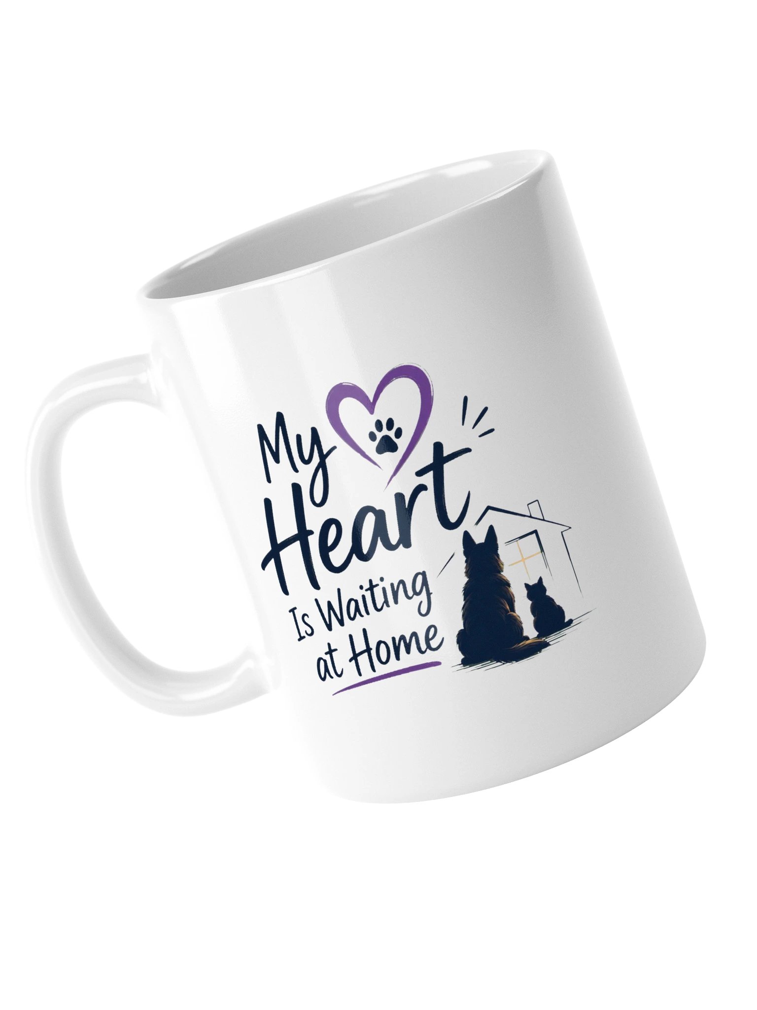 MyEcho White Glossy Mug product image (5)