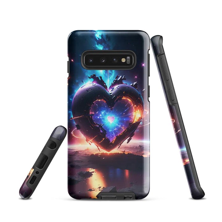 Cosmic Heart Samsung Tough Case - Galaxy Energy Heart Design product image (1)