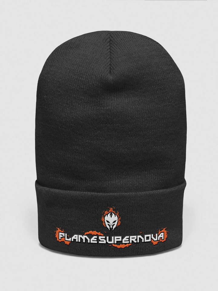 Mask Icon v2 (White) Beanie product image (1)