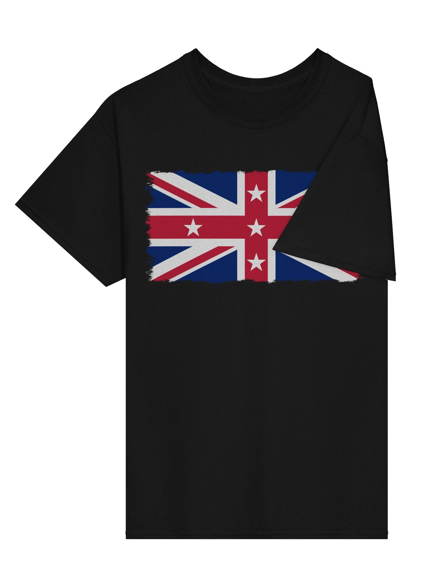 British Empire Flag Distressed T-Shirt product image (3)