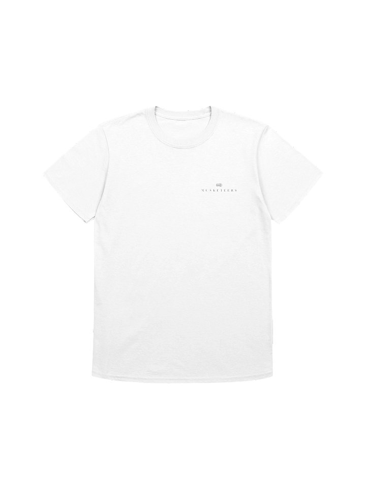3 Musketeers Swords White Cotton Tee product image (1)