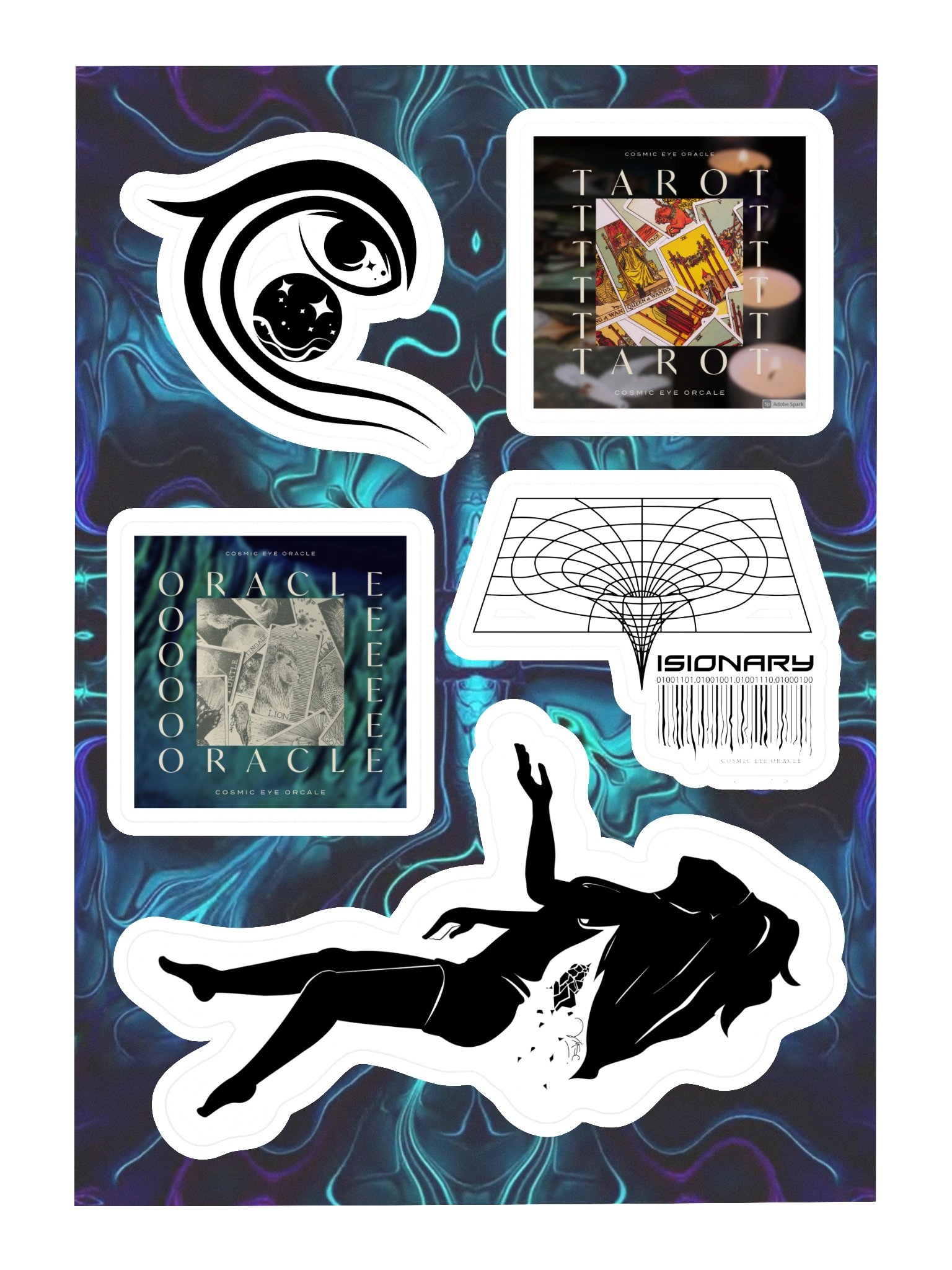 Cosmic Chaos Sticker Sheet product image (3)