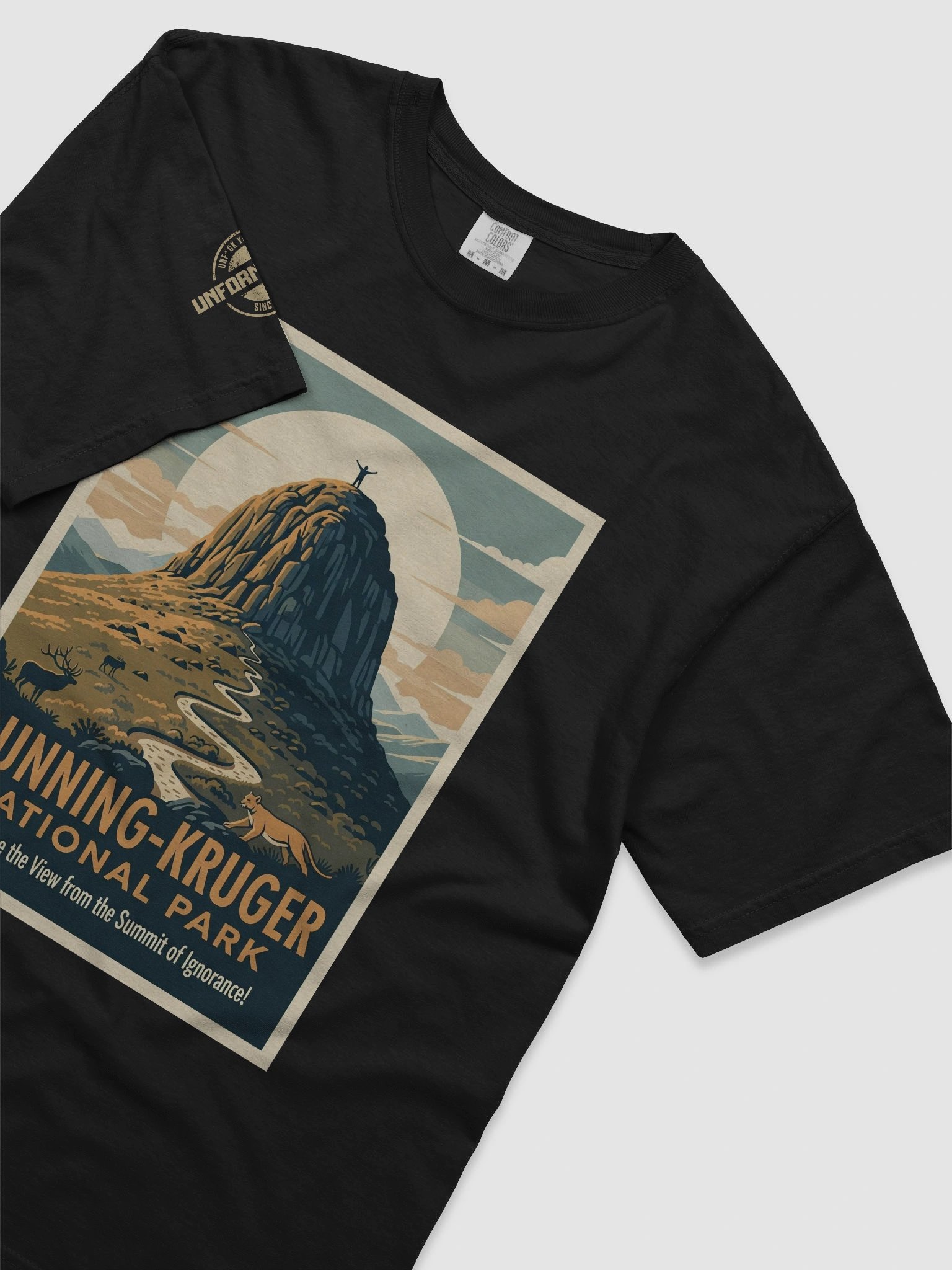 Dunning-Kruger National Park Relaxed (FRONT) product image (1)