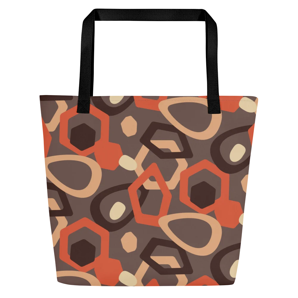 Geometric Fusion All-Over Tote Bag product image (1)