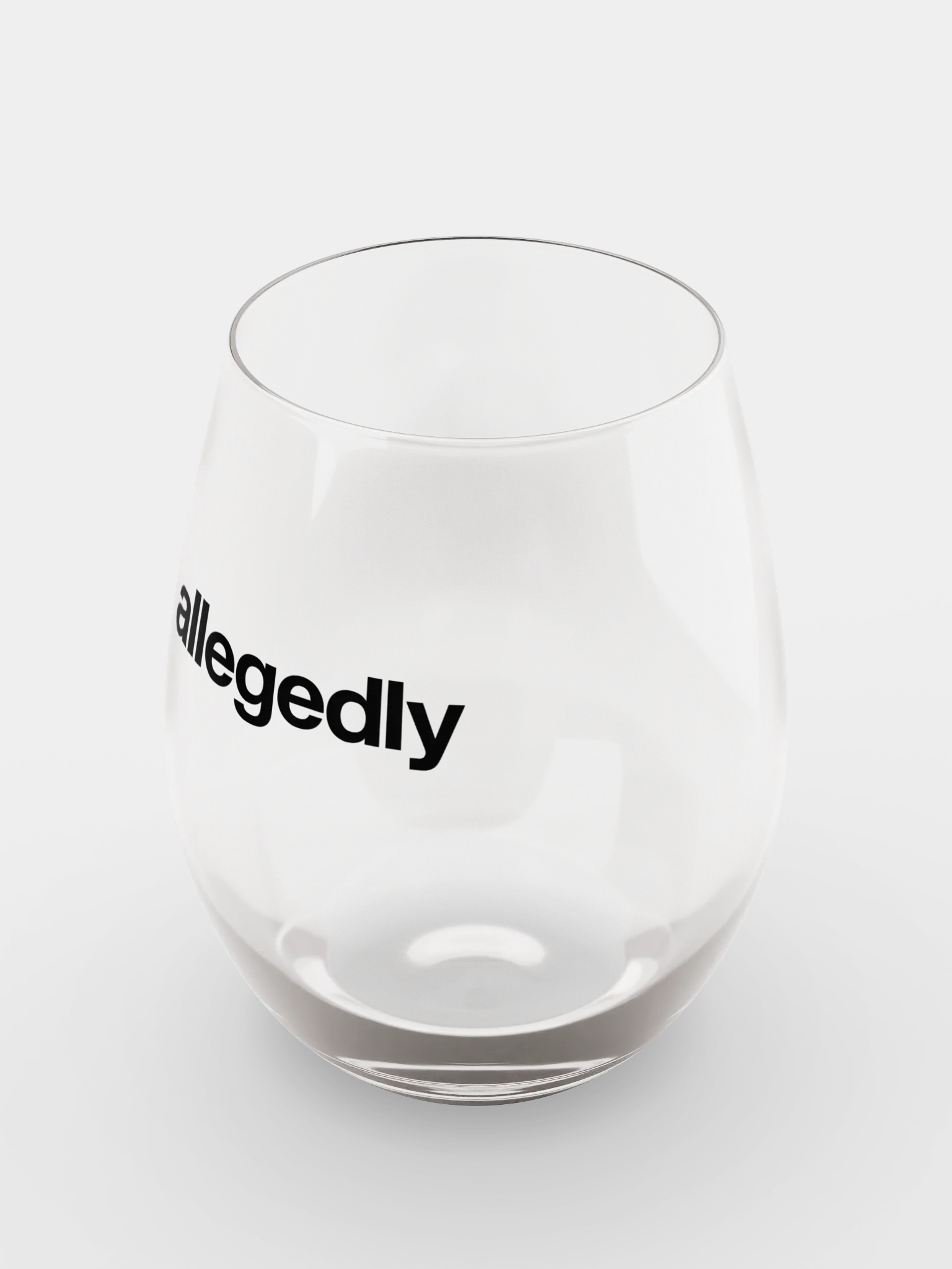 Allegedly Wine Glass product image (2)