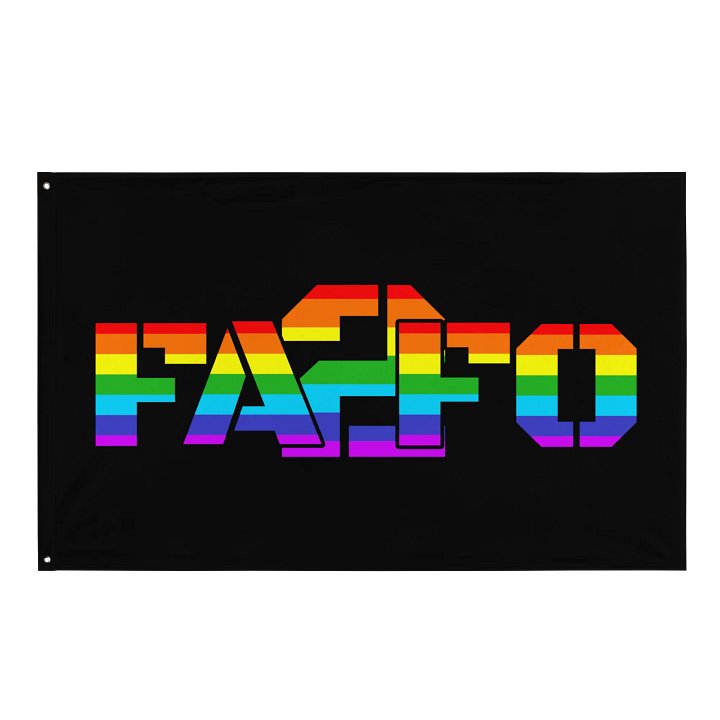 Pride FA2FO Flag (Black) product image (1)
