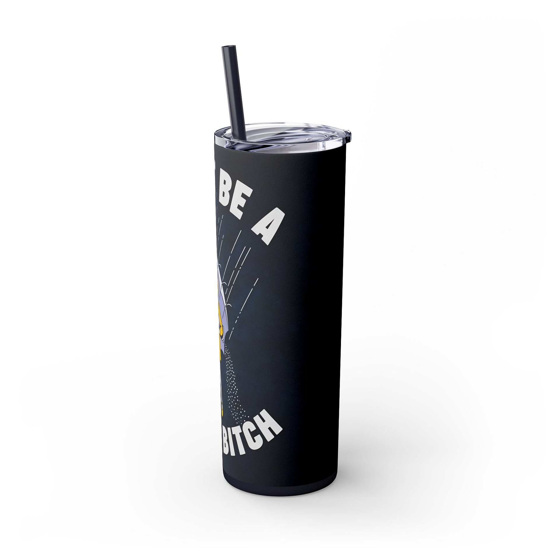 Funny Retro Salt Girl Tumbler Wrap - Don’t Be a Salty Bitch - 20oz PNG Sublimation Design for Digital Download, Humor Cup Wrap Printable product image (6)