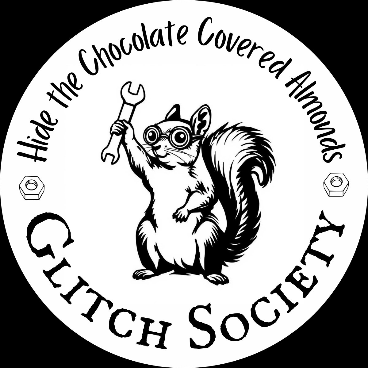 Hide the Nuts! (STICKER) product image (2)