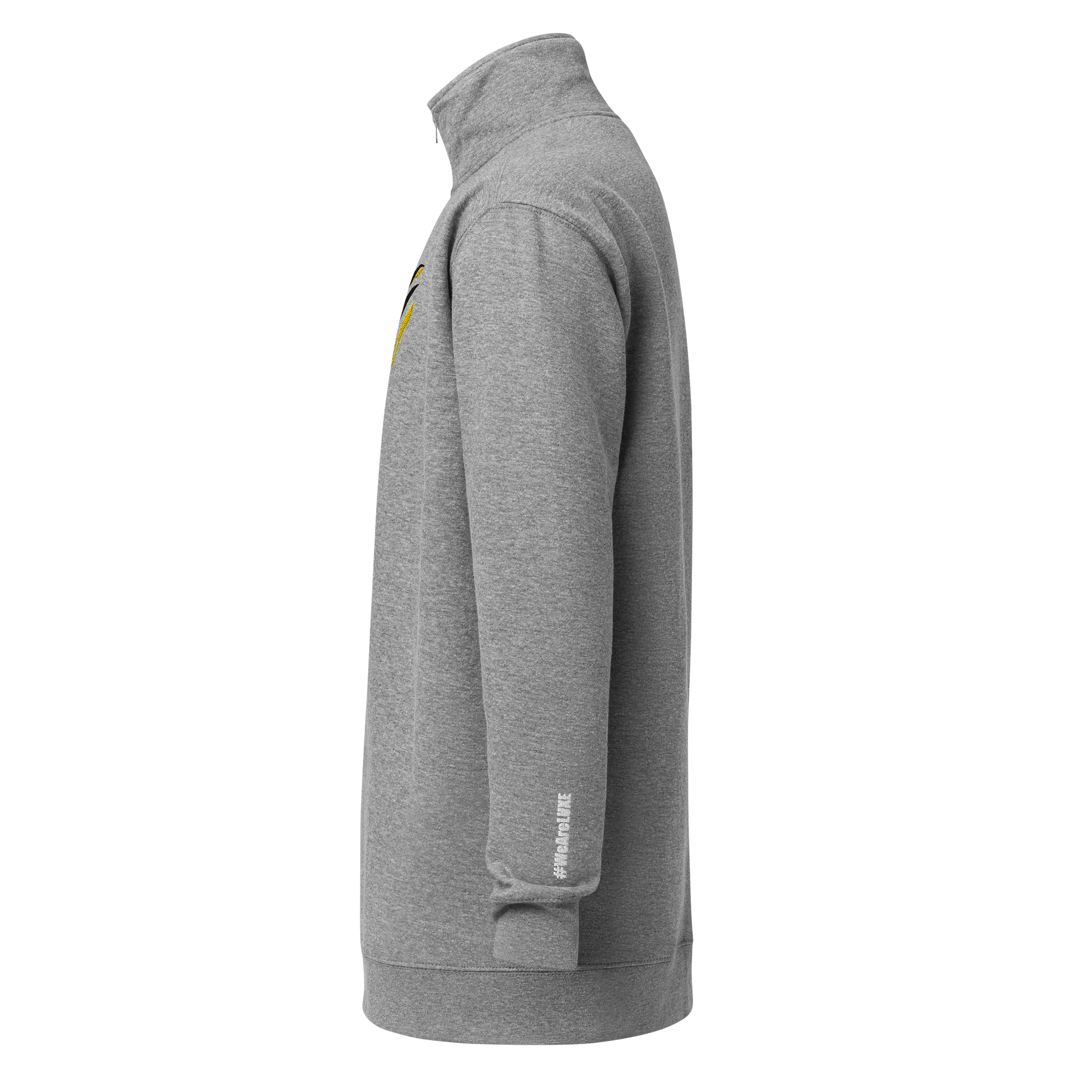 LUXE Embroidered Fleece Quarter-Zip - Light product image (3)