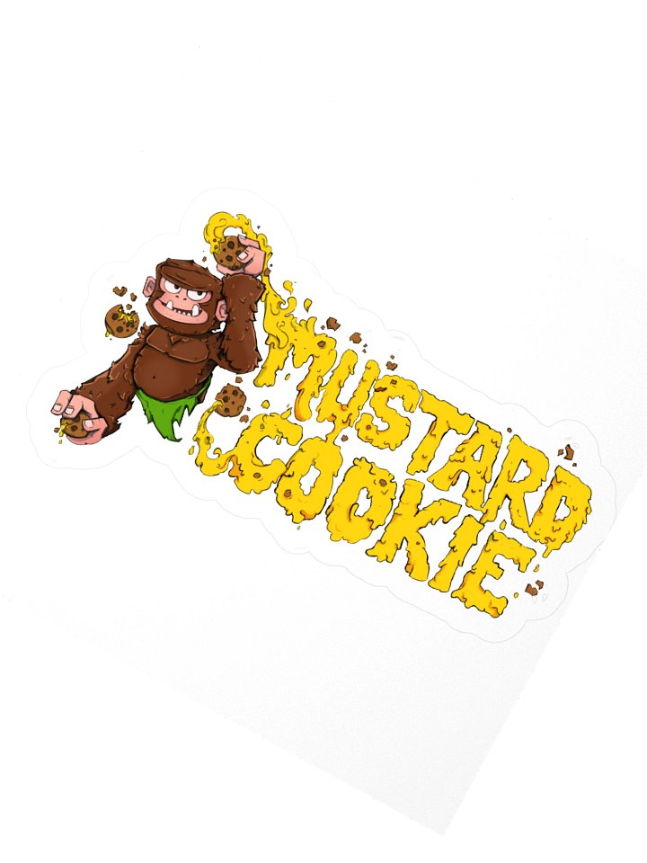 Mustard Cookie Sticker product image (2)
