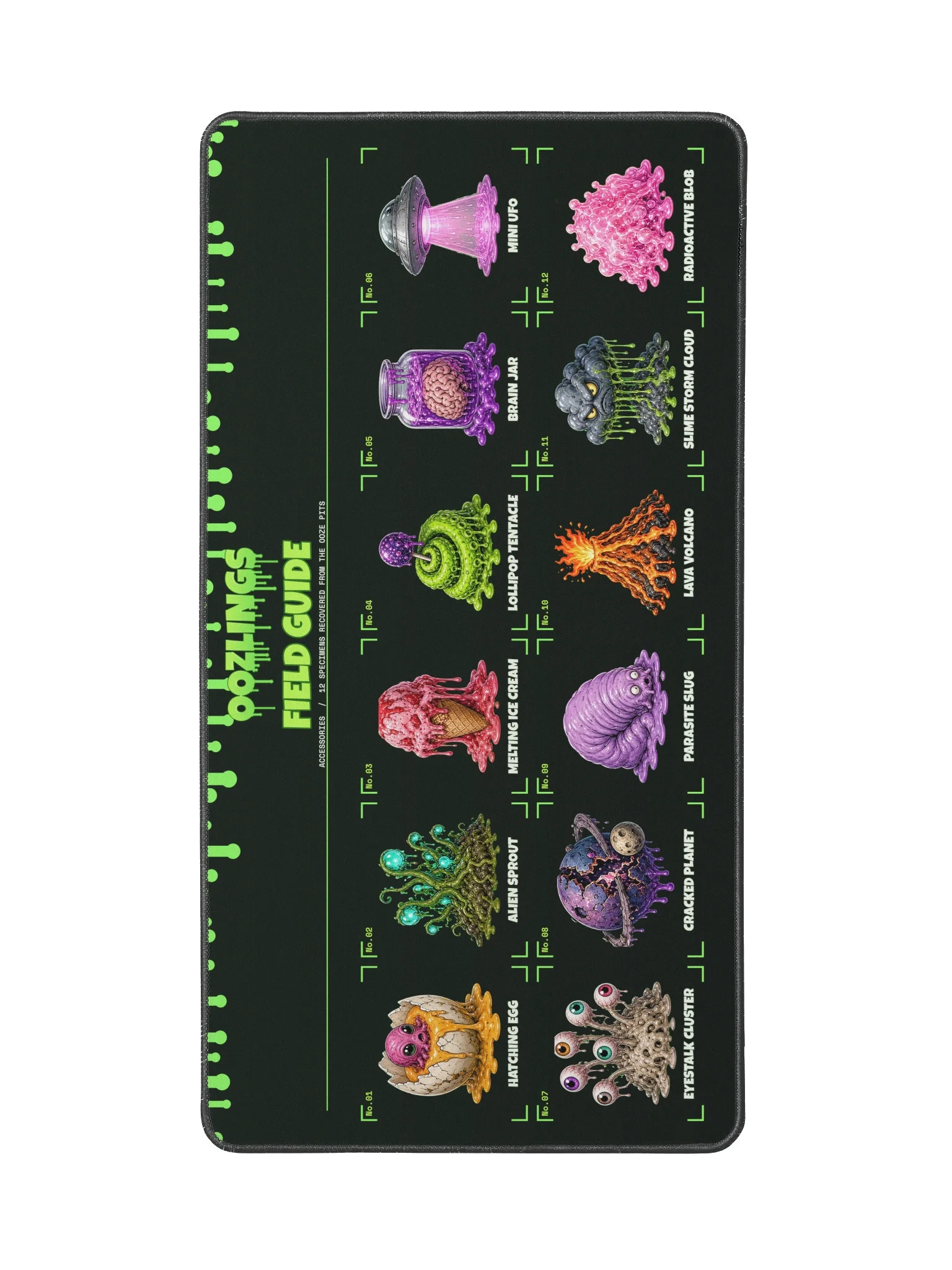Oozlings Accessory Field Guide Desk Mat, second view
