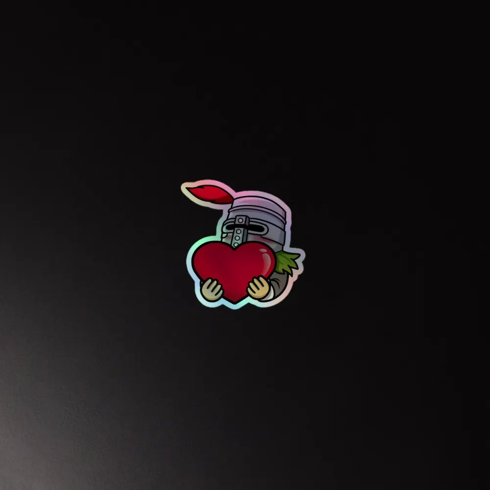 Love Holo Sticker product image (2)