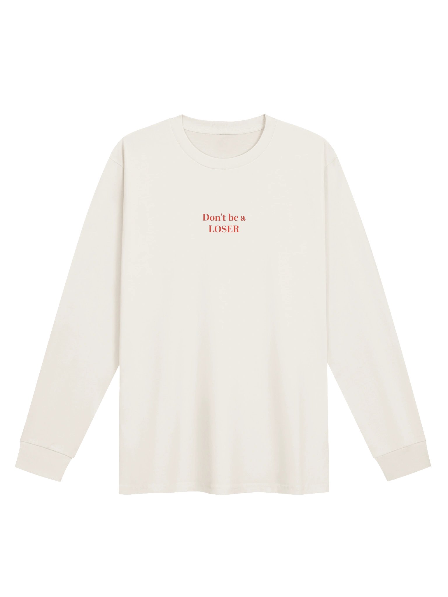 Unisex cotton Long sleeve (bone) product image (1)