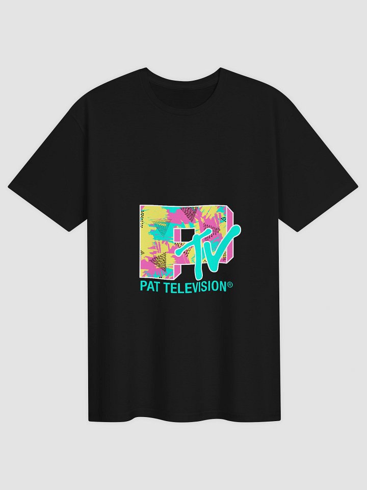 Official PatTV Cyan Tee product image (1)