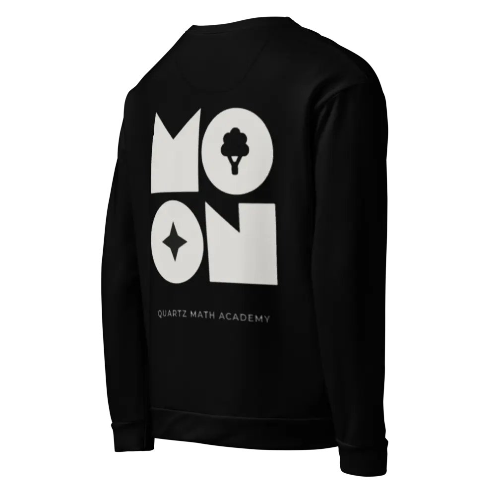 quartz math apparel Moon Collection Sweatshirt All Over Design product image (5)