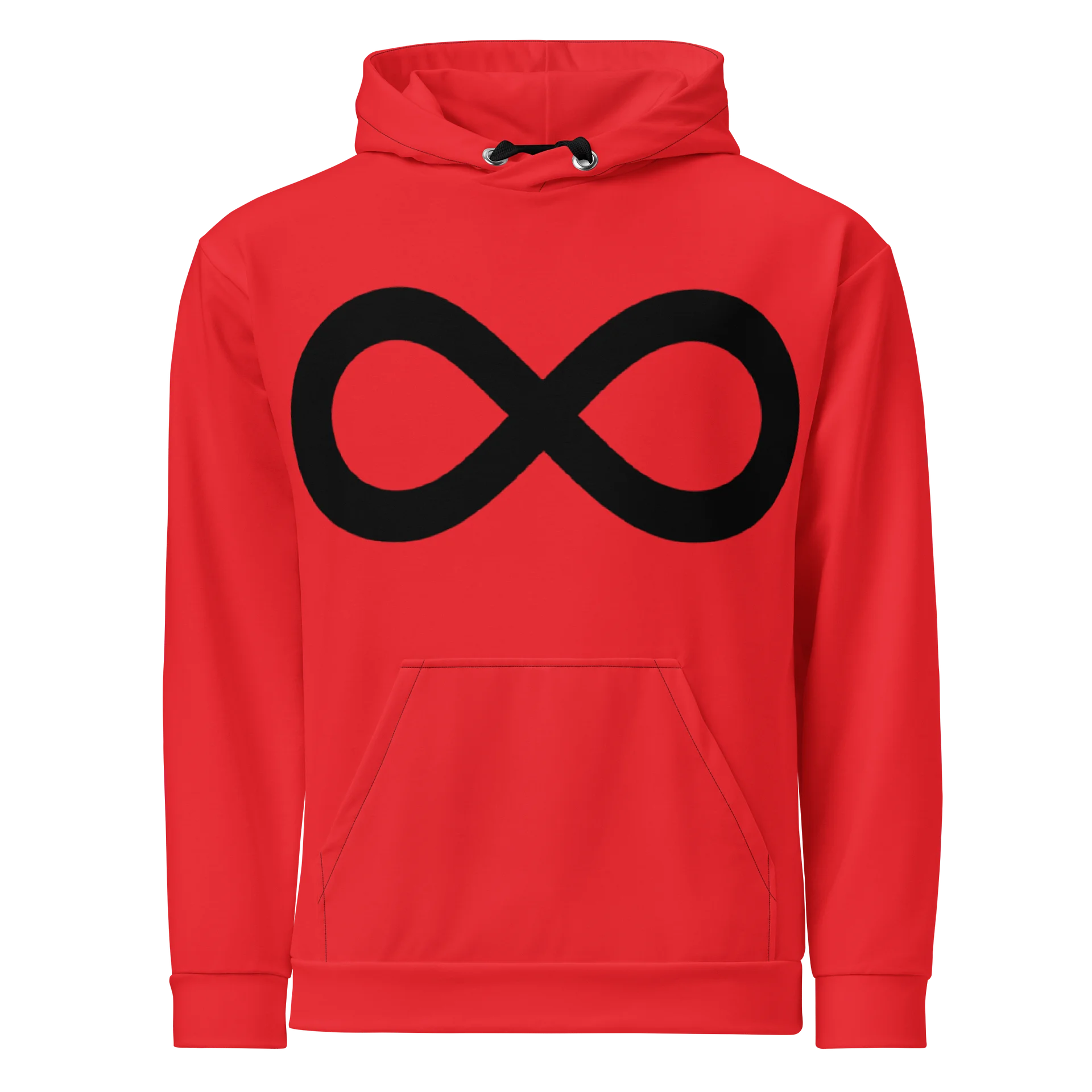 Infinity Creations Logo Hoodie (Red) product image (1)