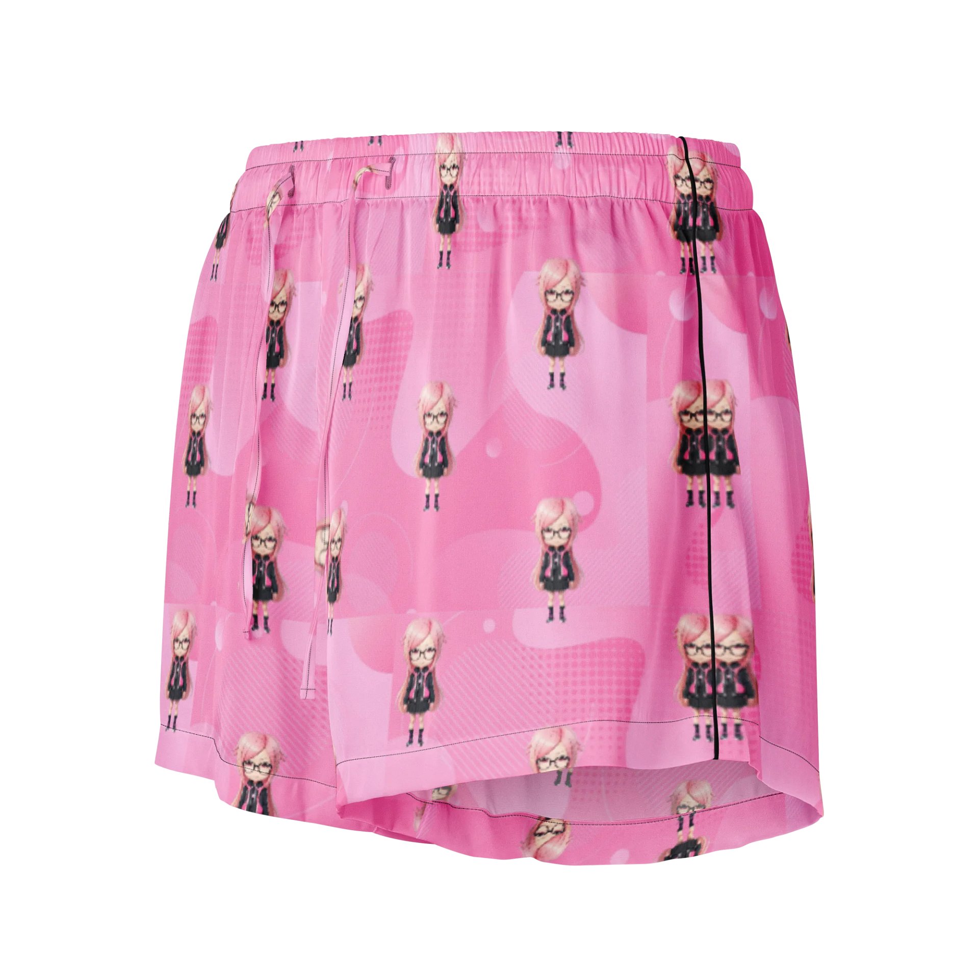 (PINK CHIBI) K Women's Pajama Shorts product image (1)