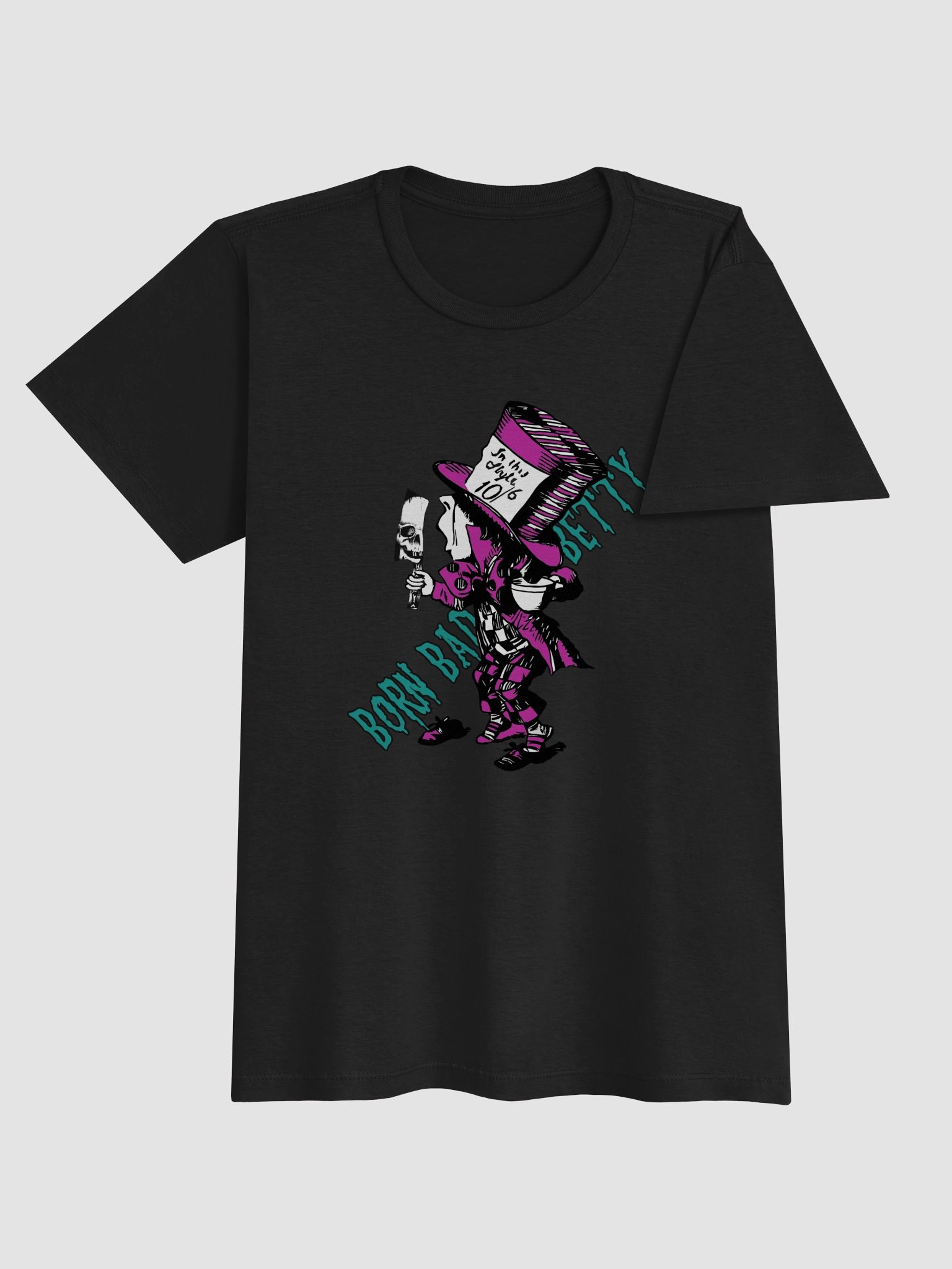 Mad Hatter Born Bad Betty Woman's T-Shirt product image (4)