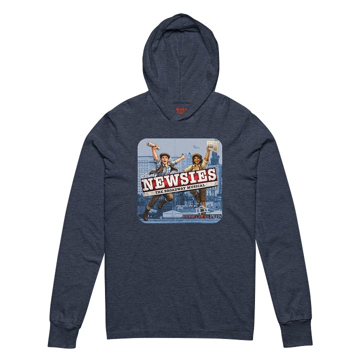 Concordia Prep - Newsies - Hooded Long Sleeve Tee product image (2)