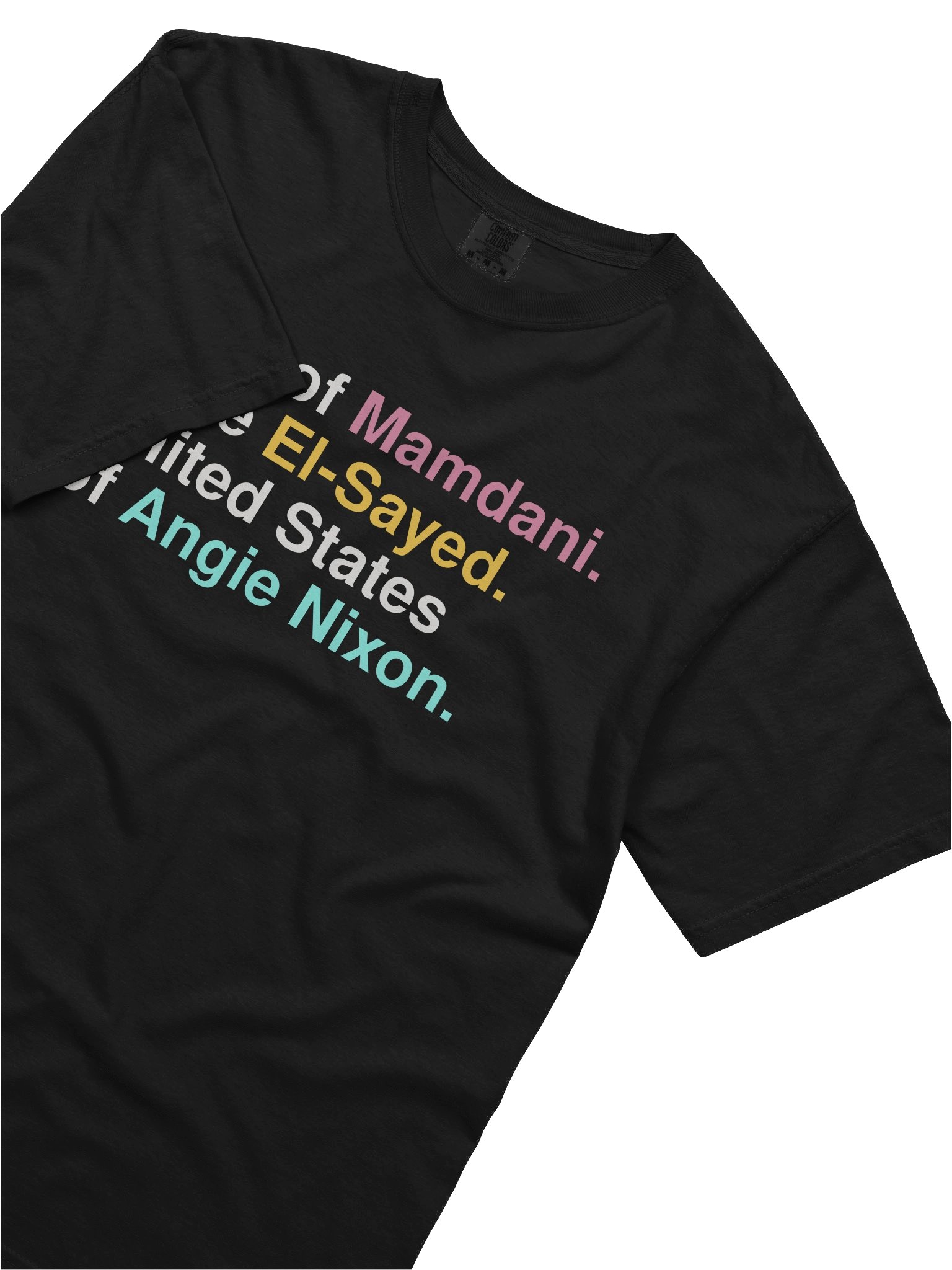 Gulf of Mamdani, Lake El-Sayed & Angie Nixon T-Shirt | Comfort Colors 1717 Pepper product image (7)