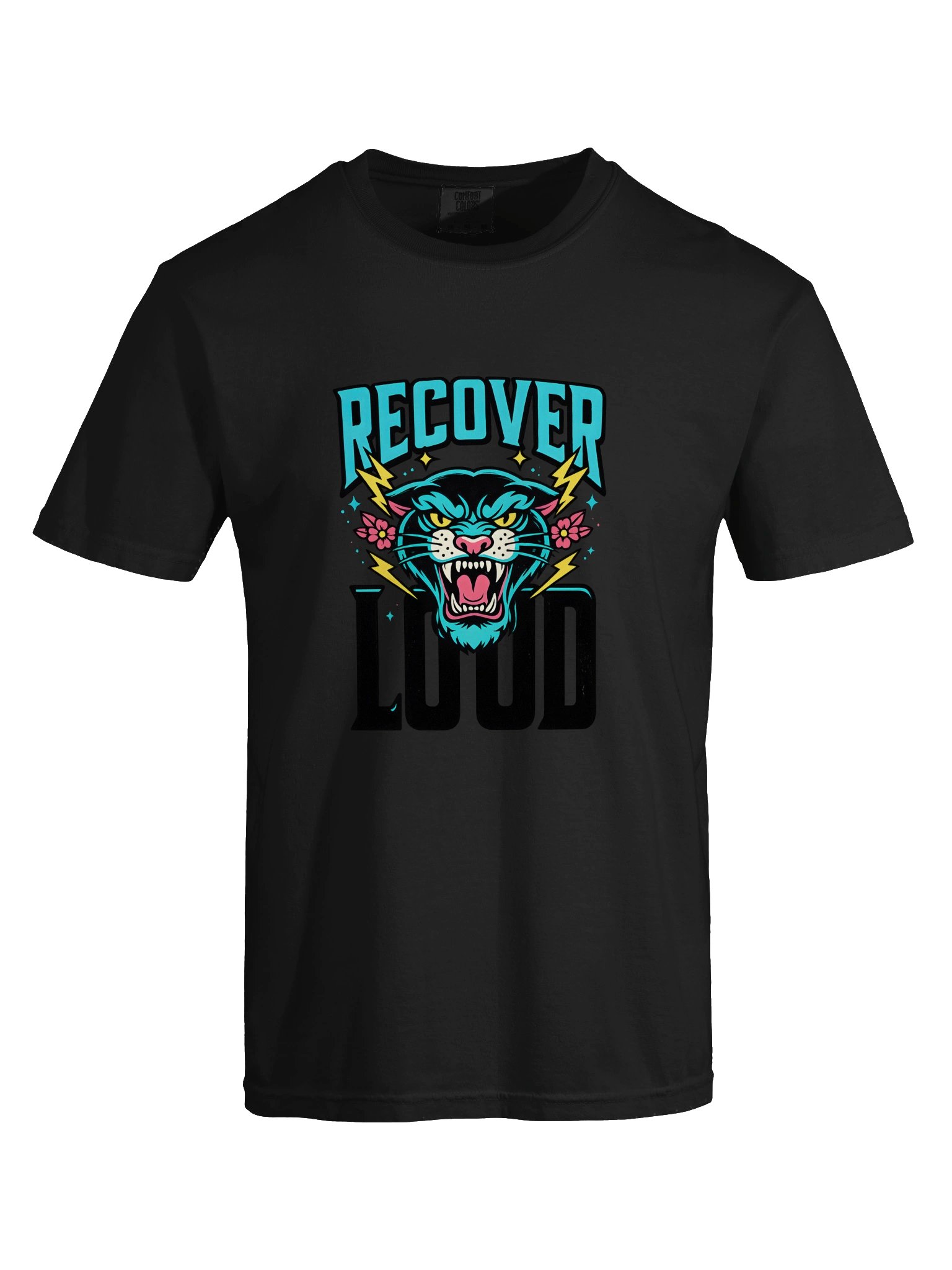RECOVER Neon Panther Graphic Tee product image (60)