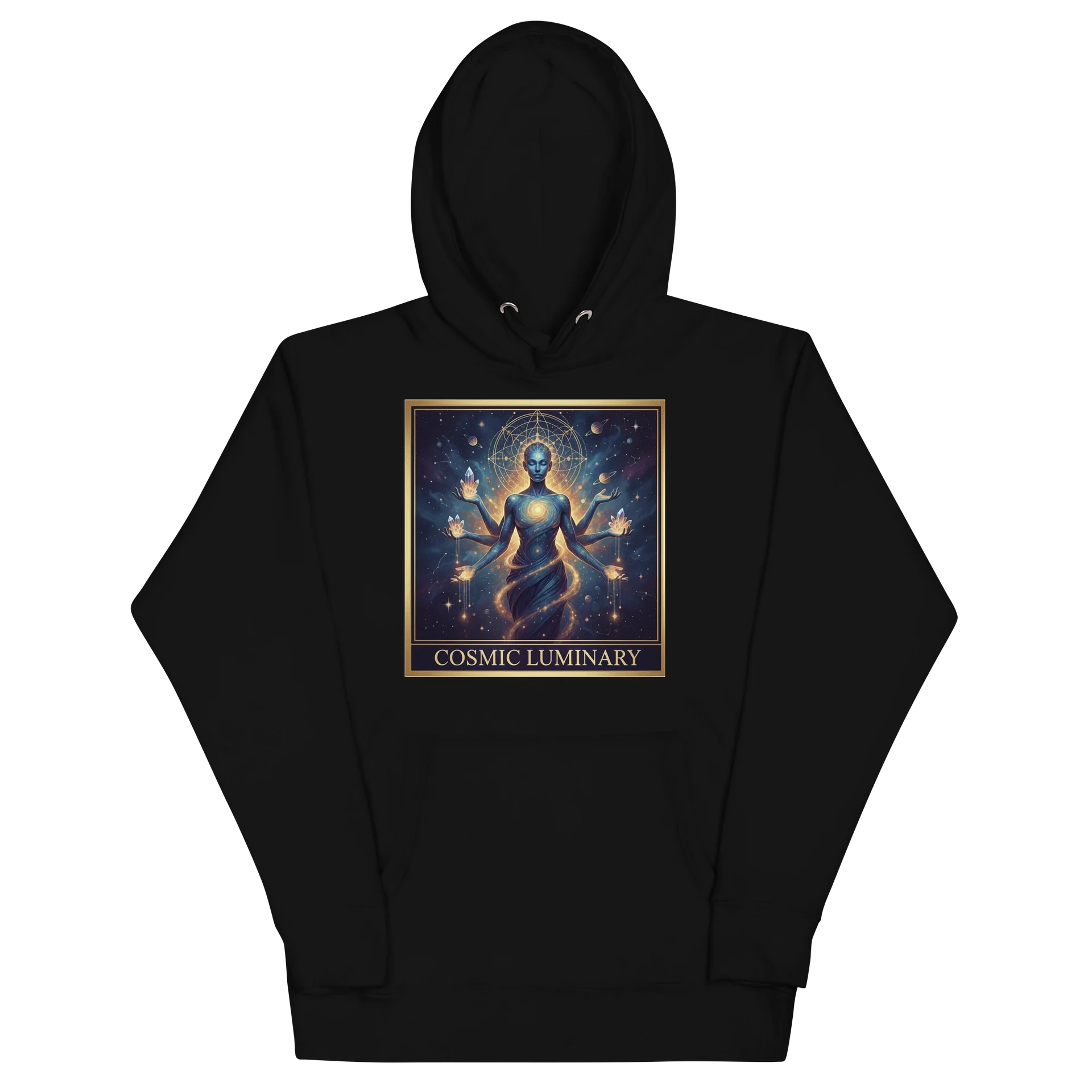 Cosmic Luminary Unisex Hoodie product image (2)
