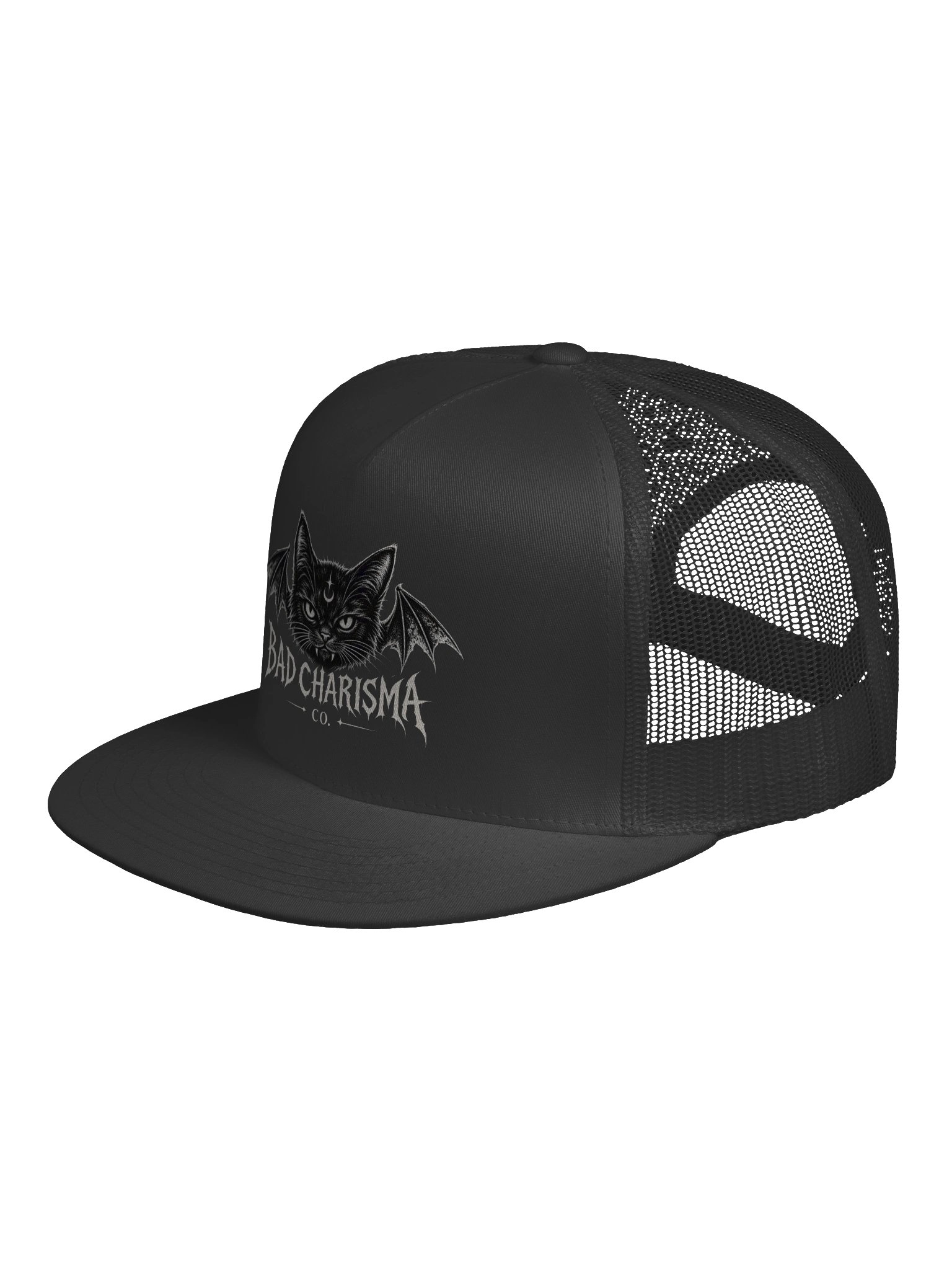 Bad Charisma BatCat Trucker Hat product image (3)