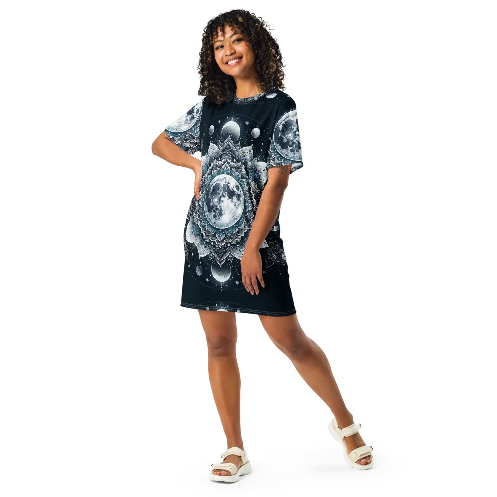 All-Over Print T-Shirt Dress product image (7)