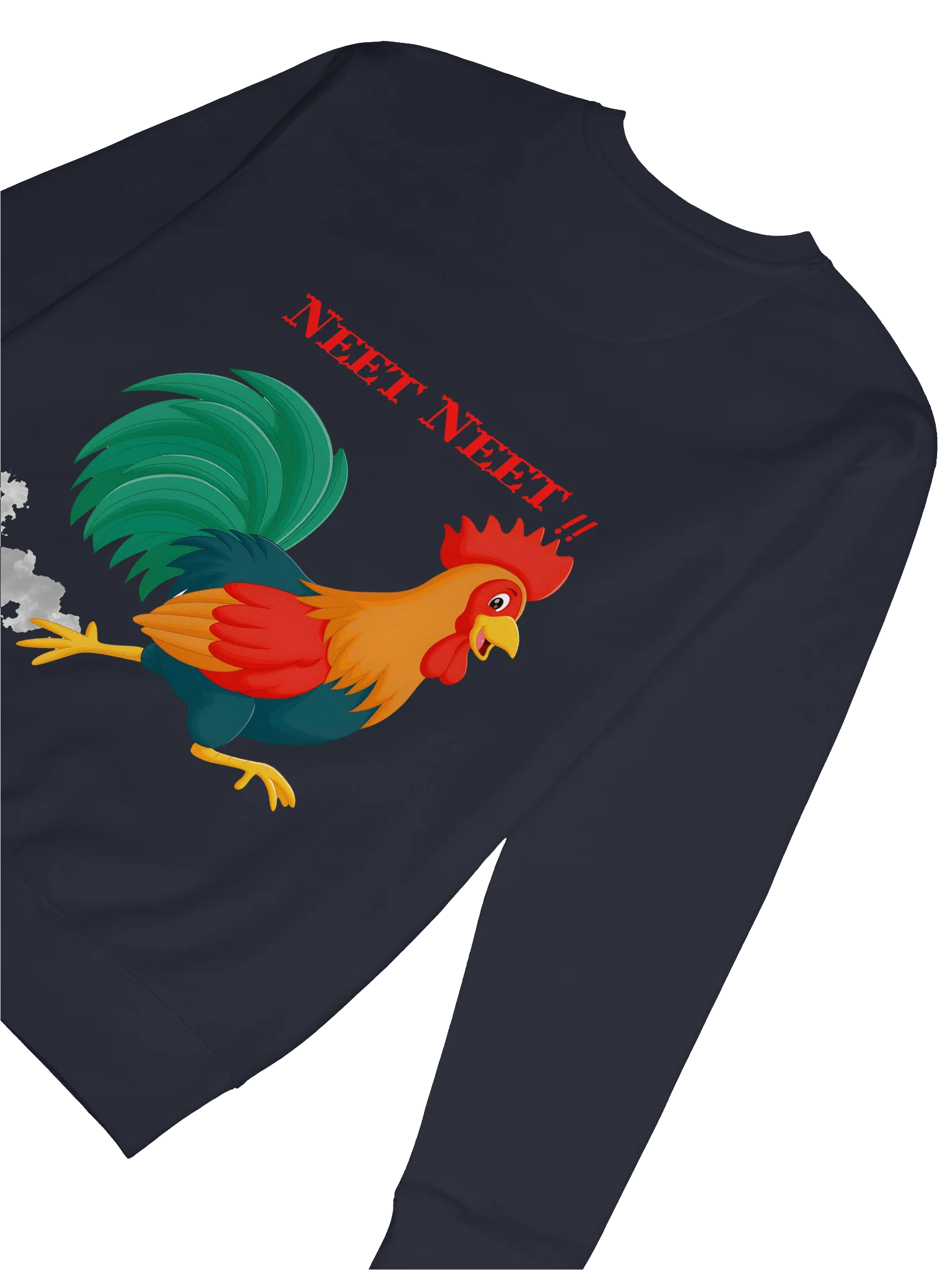 "NEET NEET !!" Running Rooster Sweatshirt product image (48)