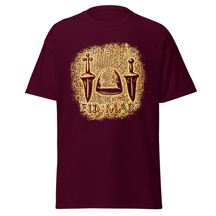 Julius Caesar & Brutus the Ides of March Authentic Roman Art from 44 BC, T-Shirt product image (1)