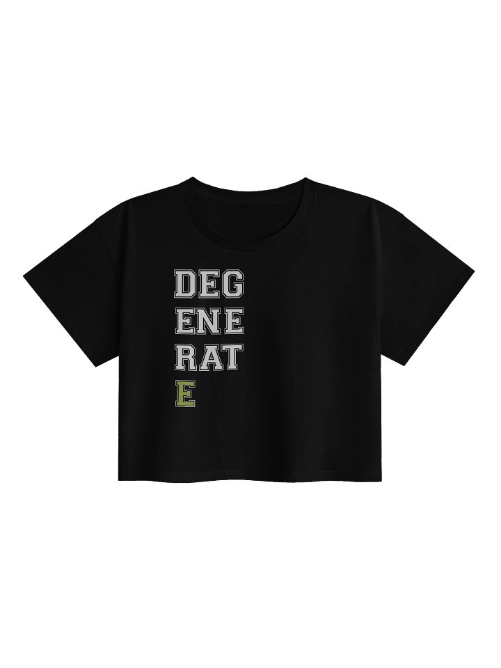 degenerate EST '88' Crop tops product image (1)
