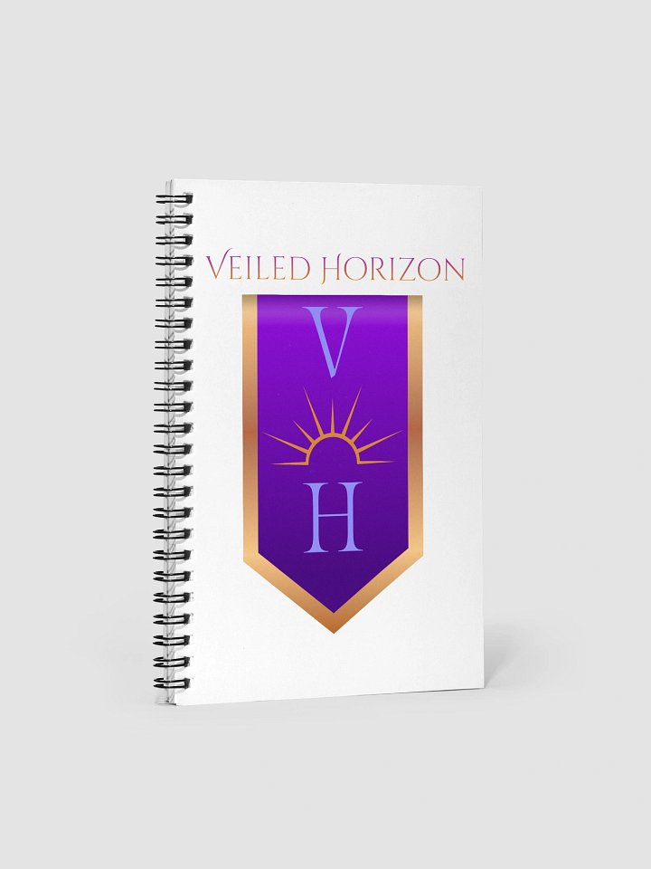 Veiled Horizon Spiral Notebook product image (1)