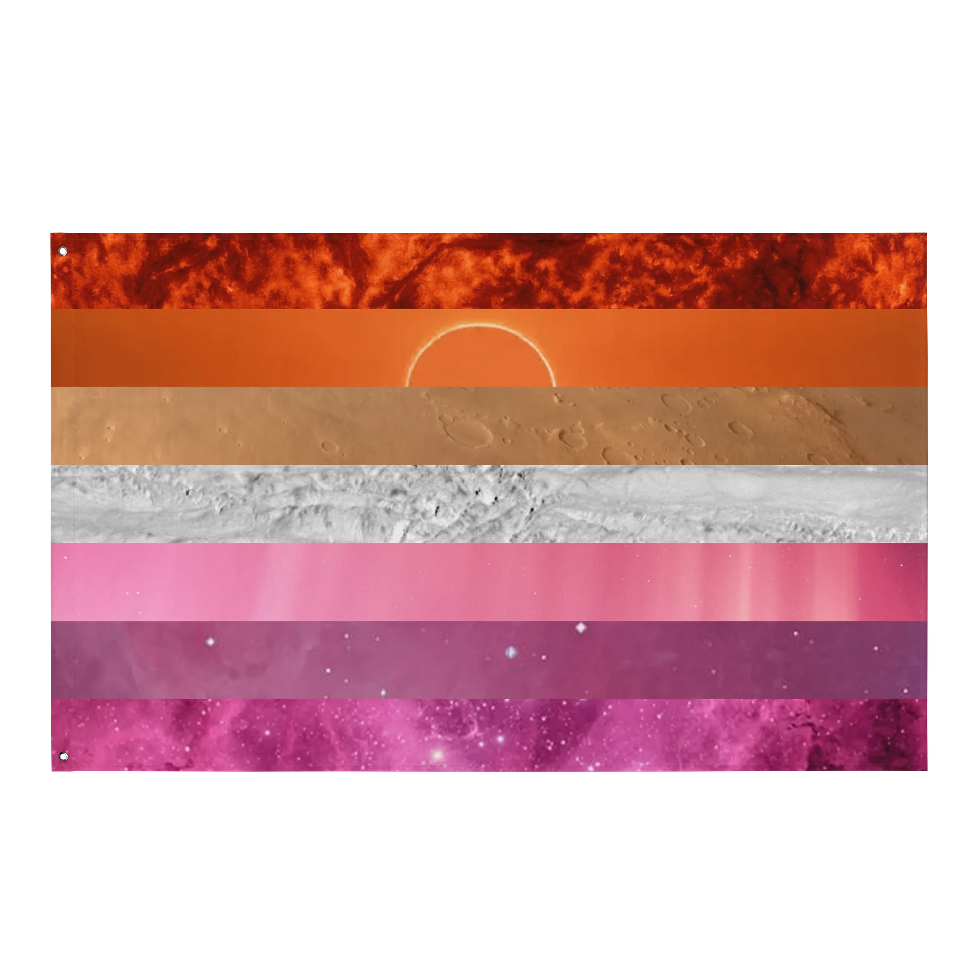 Lesbian Space Pride Flag product image (1)