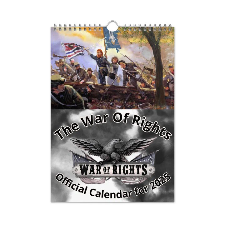 War of Rights 2025 Calendar product image (1)
