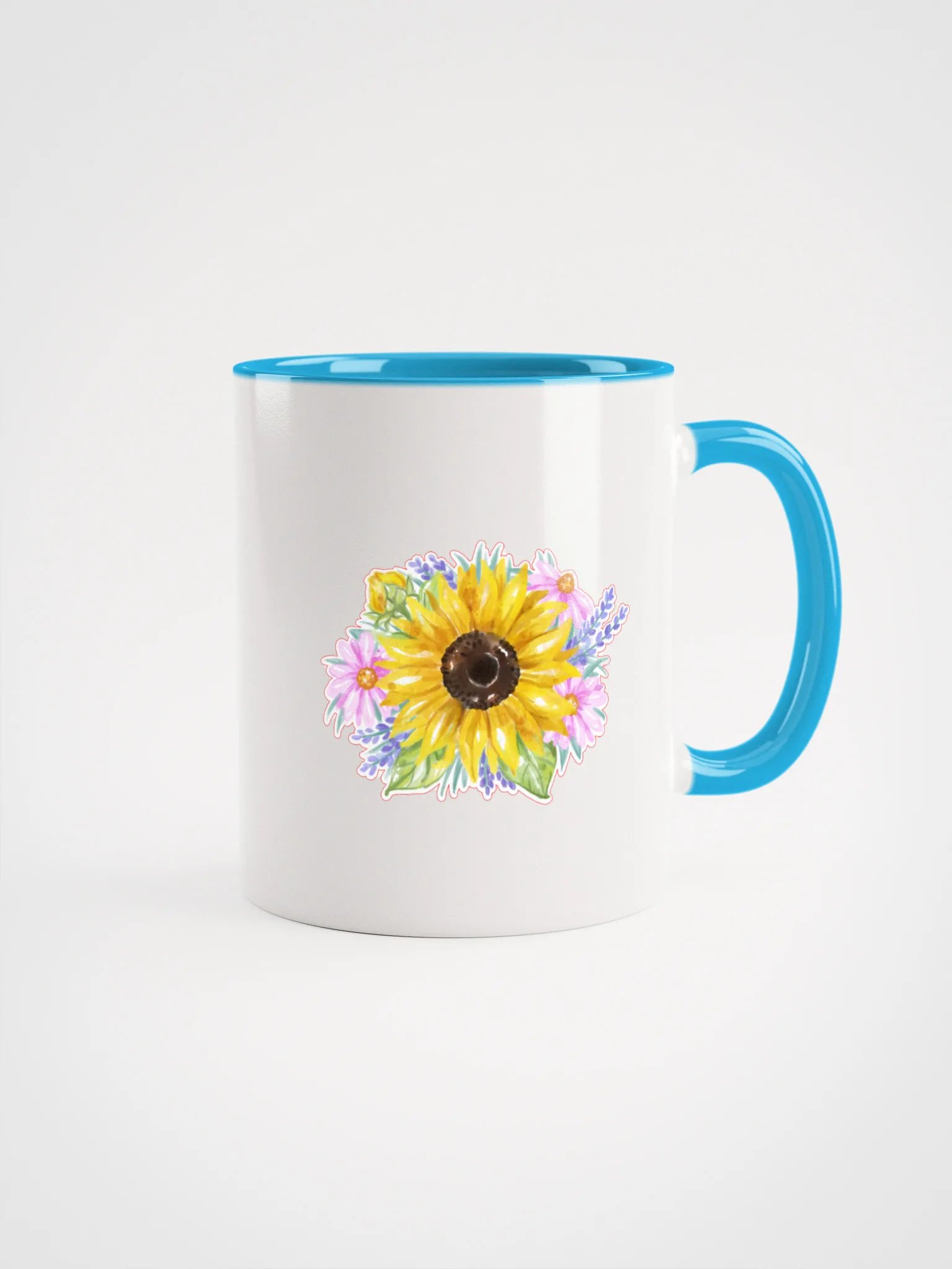 Sunflower Serenade Ceramic Mug product image (1)