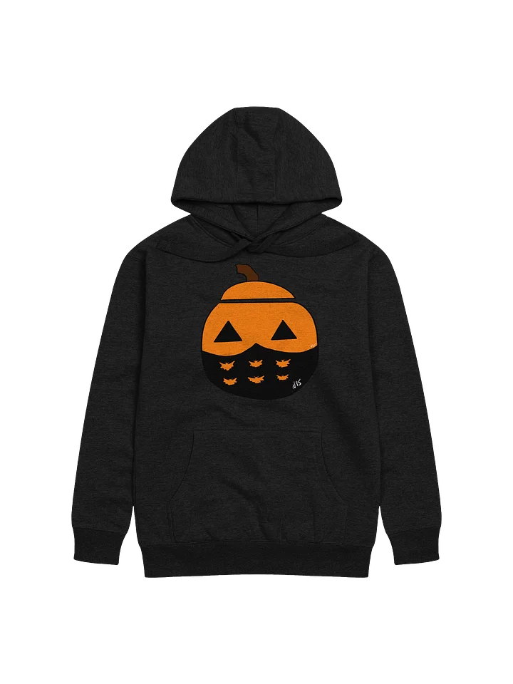 Mask-O-Lantern hoodie (black mask) product image (1)