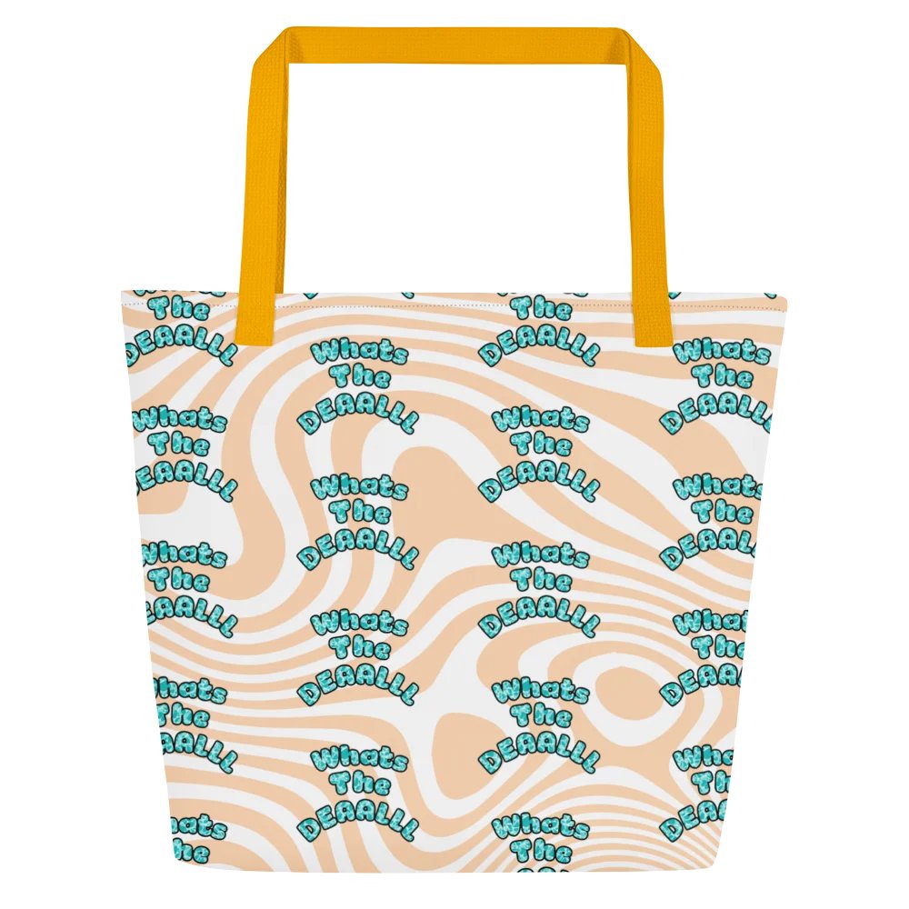 "Whats The Deal" Tote Bag product image (1)