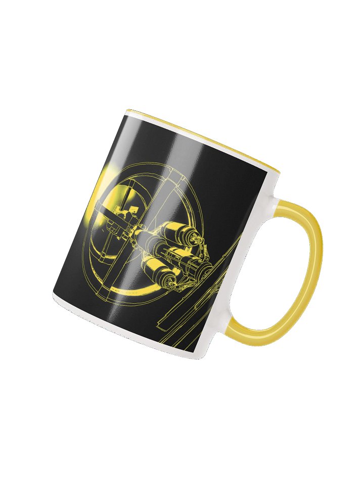 Space Station Mug - Yellow product image (2)