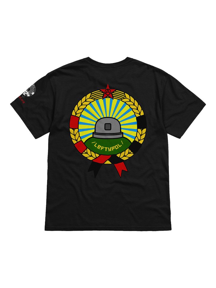 /leftypol/ - Black T-Shirt product image (2)