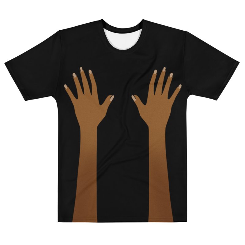 Hands On (black shirt / dark brown skin tone) product image (1)