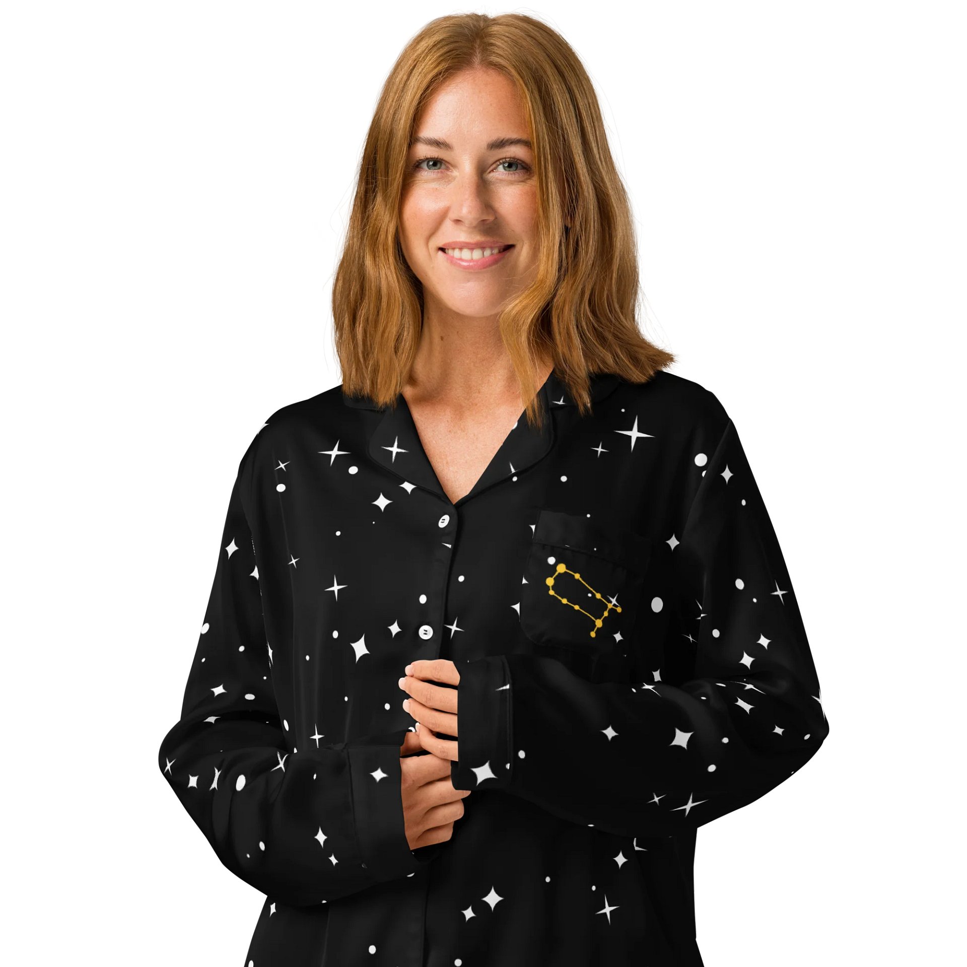 Starry Night Gemini Pajama Top product image (4)