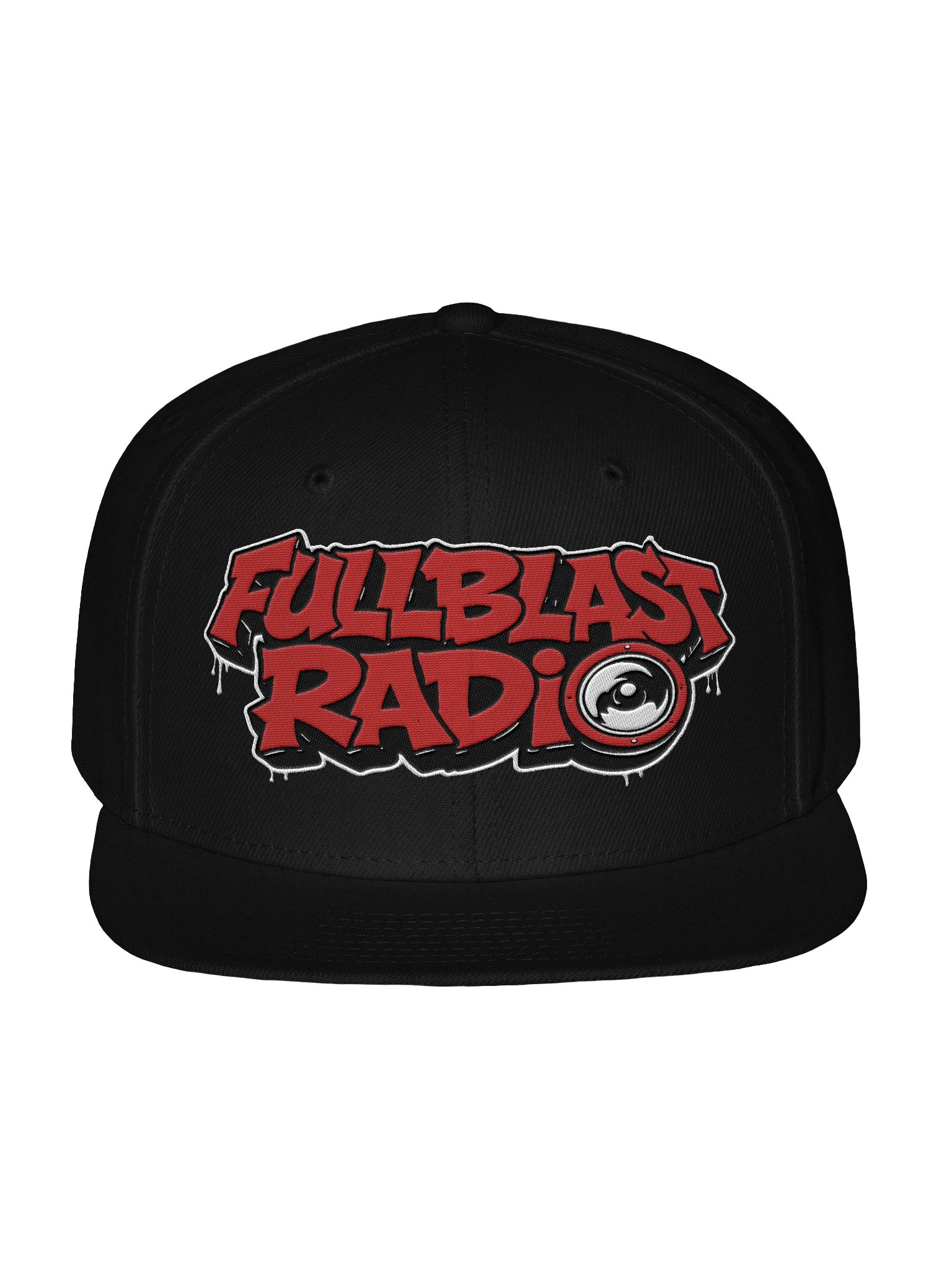 Fullblastradio Snapback (Red Logo) product image (4)