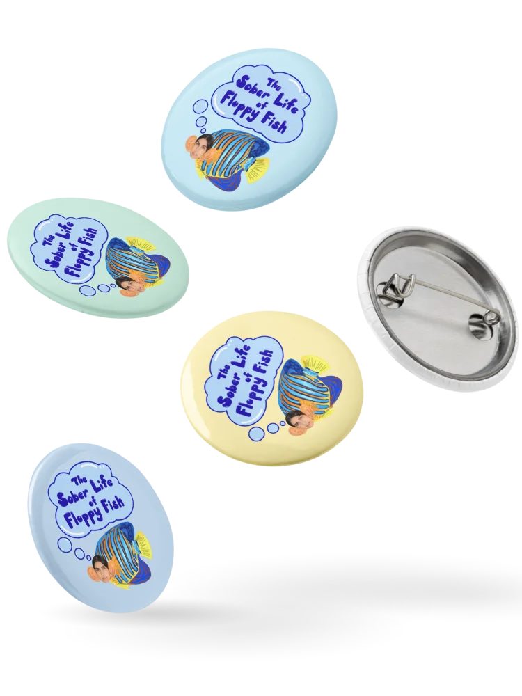 Sober Floppy Fish Pins product image (10)
