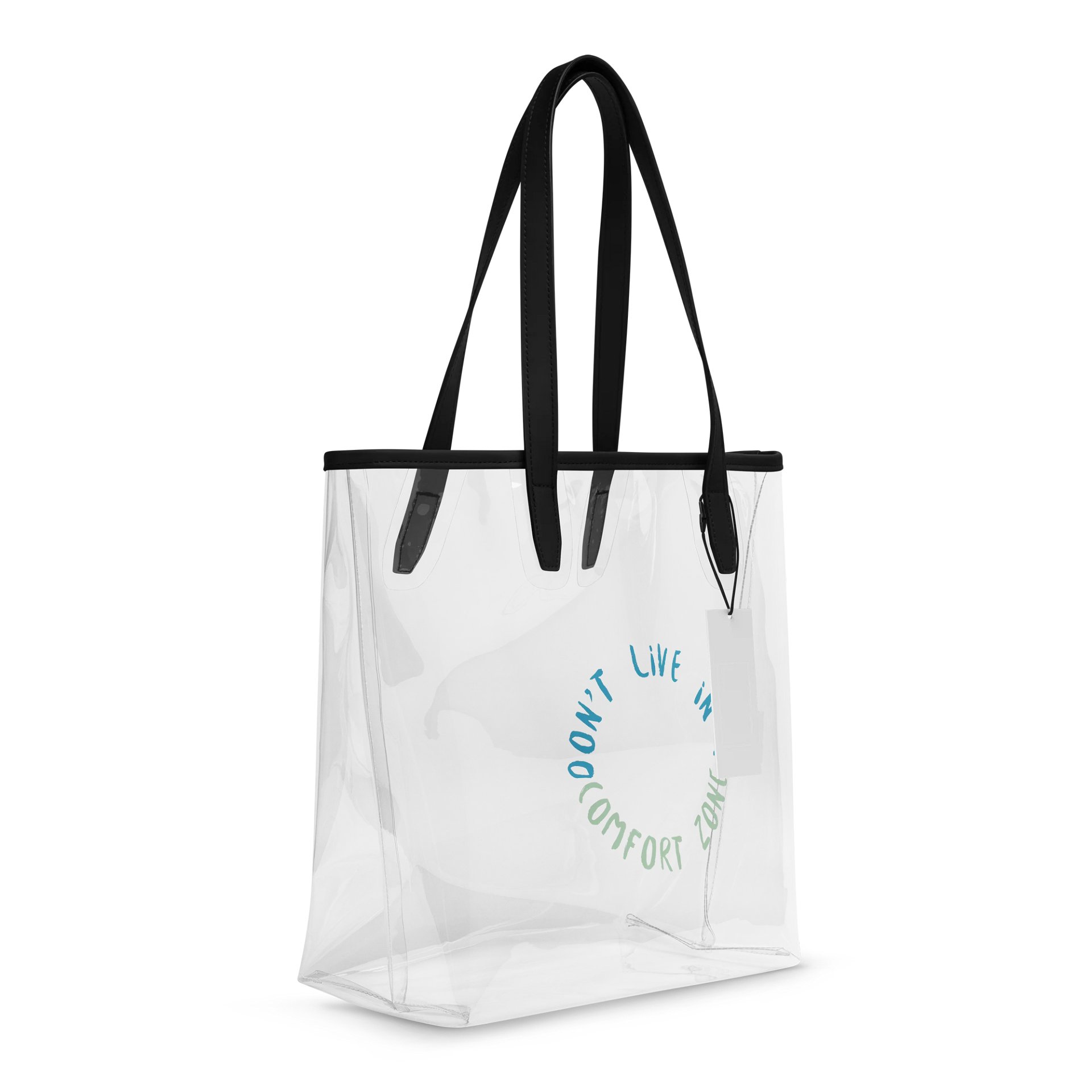 Colorful Motivational Clear Tote Bag product image (6)